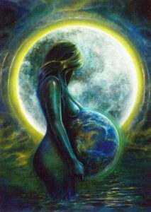 womanpregnantwiththeearth