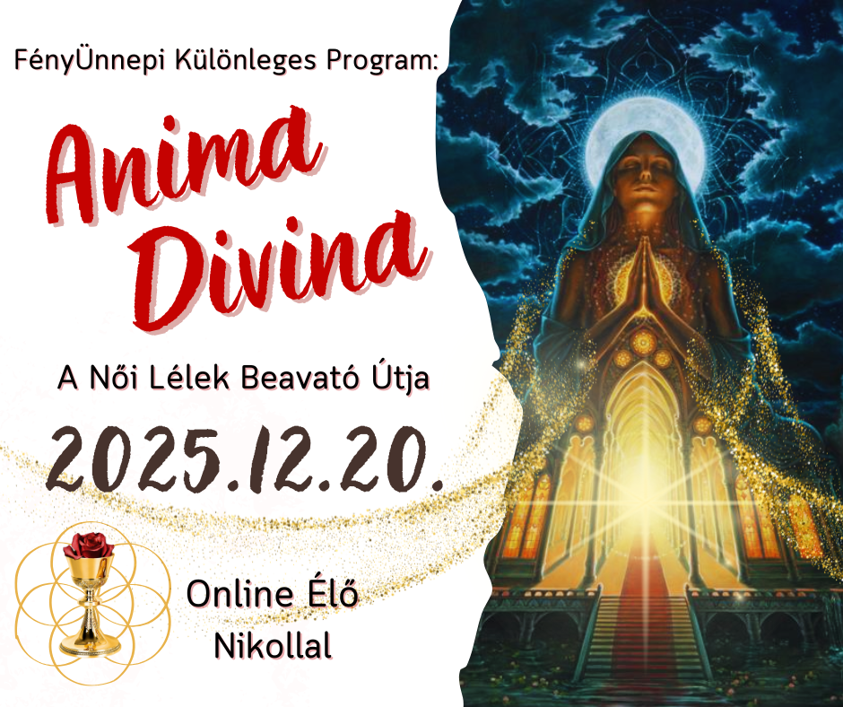 anima divina, női lélek, beavató, nőiség, szakrális nőiség, női misztárium, alkímia, fény ünnep